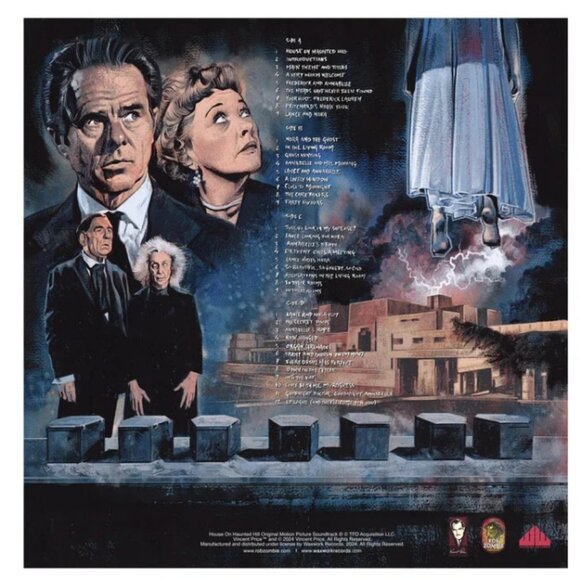 Rob Zombie House On Haunted Hill Soundtrack 2-LP ~ Exclusive Color ~ New/Sealed! - Picture 3 of 3